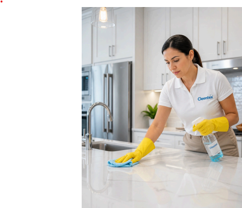 Kitchen cleaning image